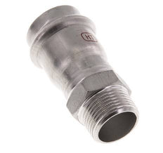 Racor a presión - 28 mm hembra y R 3/4'' macho - Acero inoxidable