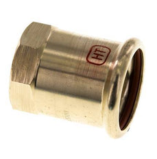 Press Fitting - 15mm Hembra & Rp 1/2'' - Aleación de cobre