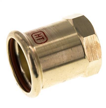 Press Fitting - 15mm Hembra & Rp 1/2'' - Aleación de cobre