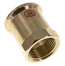Press Fitting - 15mm Hembra & Rp 1/2'' - Aleación de cobre