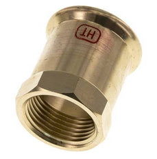 Press Fitting - 15mm Hembra & Rp 1/2'' - Aleación de cobre