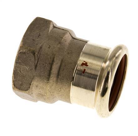 Press Fitting - 22mm Hembra & Rp 1'' Hembra - Aleación de cobre