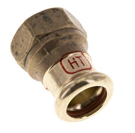 Press Fitting - 35mm Hembra & Rp 1'' Hembra - Aleación de cobre