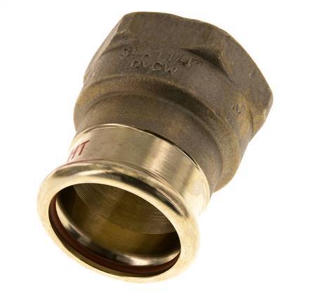 Press Fitting - 35mm Hembra & Rp 1-1/4'' Hembra - Aleación de cobre