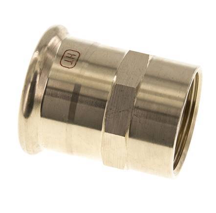 Press Fitting - 42mm Hembra & Rp 1-1/4'' Hembra - Aleación de cobre