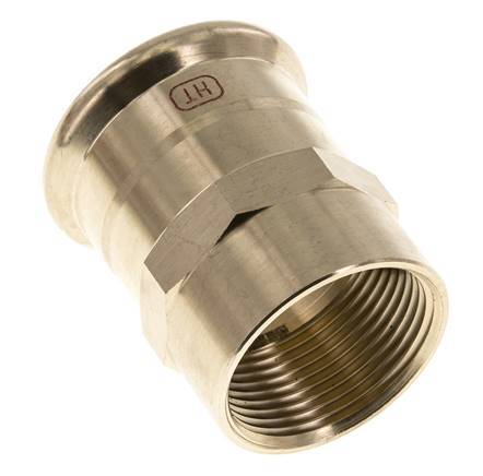 Press Fitting - 42mm Hembra & Rp 1-1/4'' Hembra - Aleación de cobre
