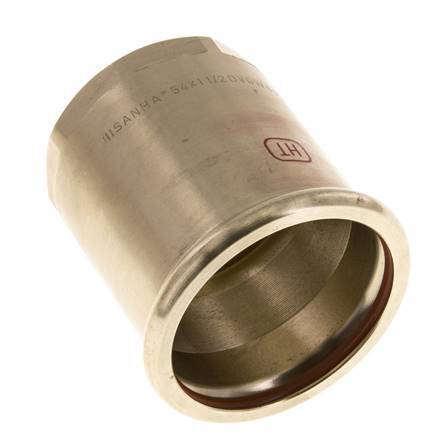 Press Fitting - 54mm Hembra & Rp 1-1/2'' Hembra - Aleación de cobre