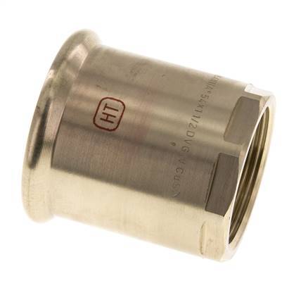 Press Fitting - 54mm Hembra & Rp 1-1/2'' Hembra - Aleación de cobre