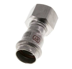 Press Fitting - 22mm Hembra & Rp 3/4'' Hembra - Acero Inoxidable