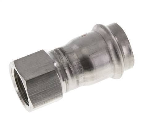 Press Fitting - 28mm Hembra & Rp 3/4'' Hembra - Acero Inoxidable