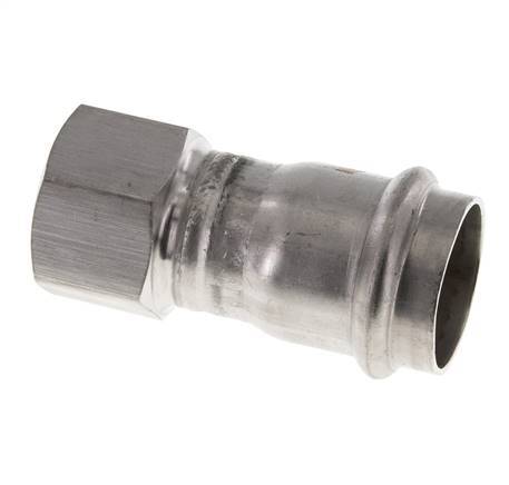 Press Fitting - 28mm Hembra & Rp 3/4'' Hembra - Acero Inoxidable