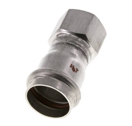 Press Fitting - 28mm Hembra & Rp 3/4'' Hembra - Acero Inoxidable