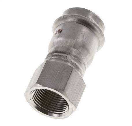 Press Fitting - 28mm Hembra & Rp 3/4'' Hembra - Acero Inoxidable