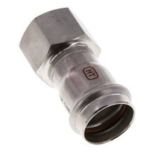 Racor a presión - 28 mm hembra y Rp 1'' hembra - Acero inoxidable