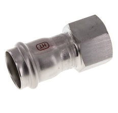 Racor a presión - 28 mm hembra y Rp 1'' hembra - Acero inoxidable