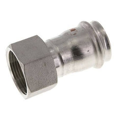 Racor a presión - 35 mm hembra y Rp 1-1/4'' hembra - Acero inoxidable