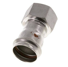 Racor a presión - 35 mm hembra y Rp 1-1/4'' hembra - Acero inoxidable
