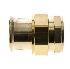 Racor de unión a presión - 54mm Hembra & Rp 2'' Hembra - Aleación de cobre Junta plana