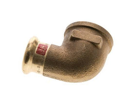 Racor a presión codo 90deg - 18mm Hembra & Rp 3/4'' Hembra - Aleación de cobre