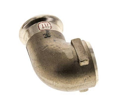 Racor a presión codo 90deg - 28mm Hembra & Rp 3/4'' Hembra - Aleación de cobre