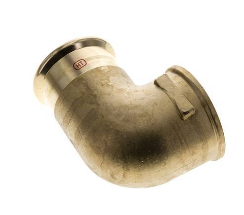 Racor a presión codo 90deg - 54mm Hembra & Rp 2'' Hembra - Aleación de cobre