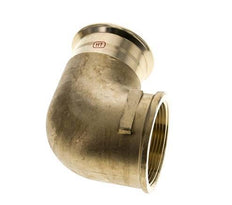 Racor a presión codo 90deg - 54mm Hembra & Rp 2'' Hembra - Aleación de cobre