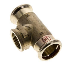 Tee Press Fitting - 28mm Hembra & Rp 3/4'' Hembra - Aleación de cobre