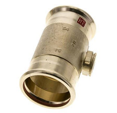 Tee Press Fitting - 54mm Hembra & Rp 1/2'' Hembra - Aleación de cobre