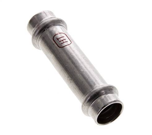 Press Fitting - 15mm Hembra - Acero Inoxidable Largo