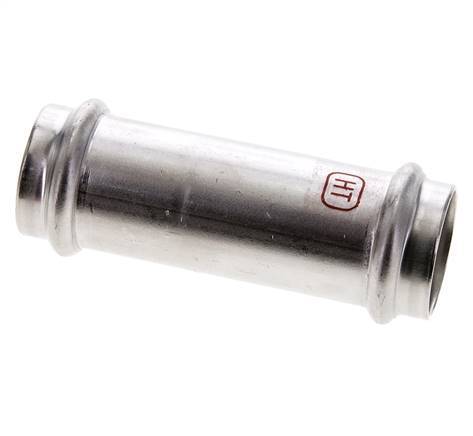 Press Fitting - 28mm Hembra - Acero Inoxidable Largo
