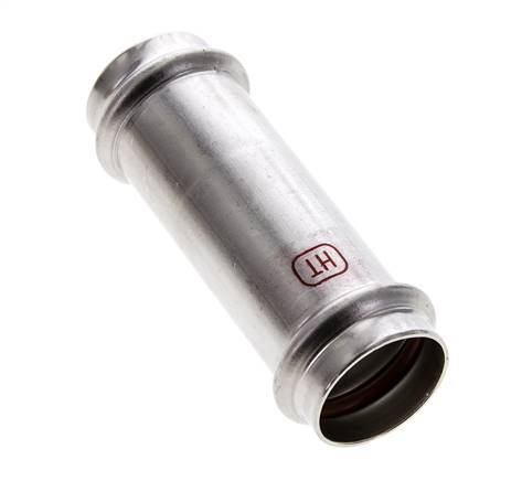 Press Fitting - 28mm Hembra - Acero Inoxidable Largo