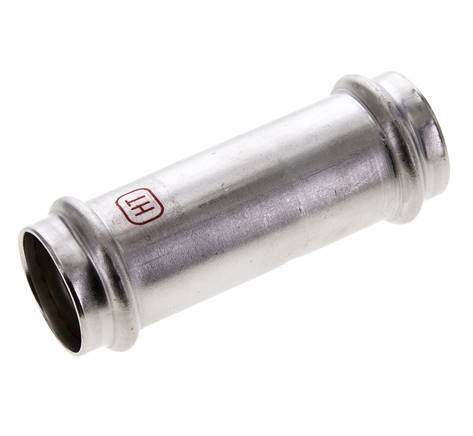 Press Fitting - 28mm Hembra - Acero Inoxidable Largo