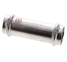 Press Fitting - 28mm Hembra - Acero Inoxidable Largo