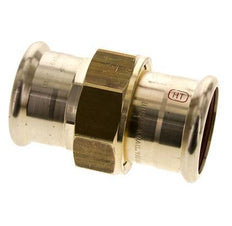 Racor de unión - 42mm Hembra - Aleación de cobre Junta plana