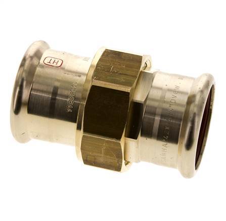 Racor de unión - 42mm Hembra - Aleación de cobre Junta plana