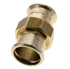 Racor de unión - 42mm Hembra - Aleación de cobre Junta plana