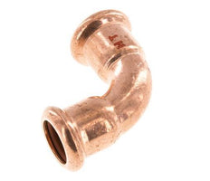 90deg Elbow Press Fitting - 15mm Female - Copper alloy