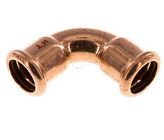 90deg Elbow Press Fitting - 18mm Female - Copper alloy