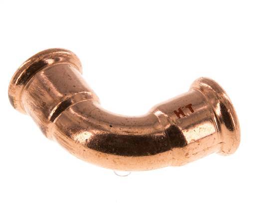 90deg Elbow Press Fitting - 18mm Female - Copper alloy