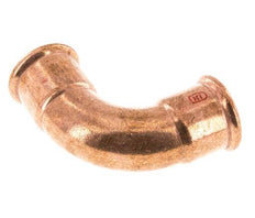90deg Elbow Press Fitting - 35mm Female - Copper alloy