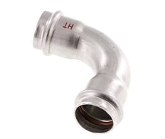 90deg Elbow Press Fitting - 28mm Female - Stainless Steel
