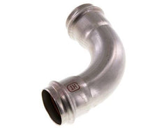 90deg Elbow Press Fitting - 35mm Female - Stainless Steel