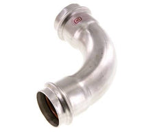 90deg Elbow Press Fitting - 42mm Female - Stainless Steel