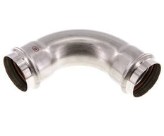 90deg Elbow Press Fitting - 54mm Female - Stainless Steel