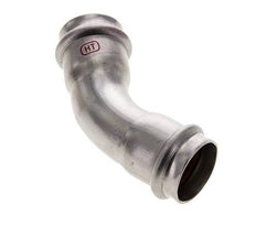 45deg Elbow Press Fitting - 28mm Female - Stainless Steel
