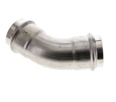 45deg Elbow Press Fitting - 54mm Female - Stainless Steel