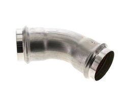 45deg Elbow Press Fitting - 54mm Female - Stainless Steel