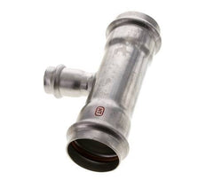 Tee Press Fitting - 22mm Female & 42mm - Stainless Steel