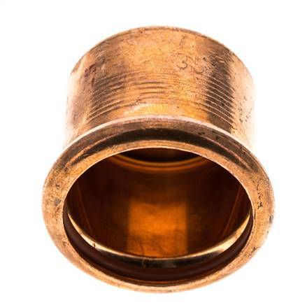 End Cap - 35mm Female - Copper alloy