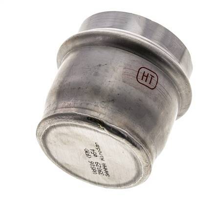 Tapa final - 54mm Hembra - Acero inoxidable